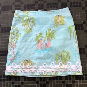 Lilly Pulitzer Roslyn Skirt In the Slim Style 2